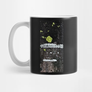 Lichens on a Tree Bark Mug
